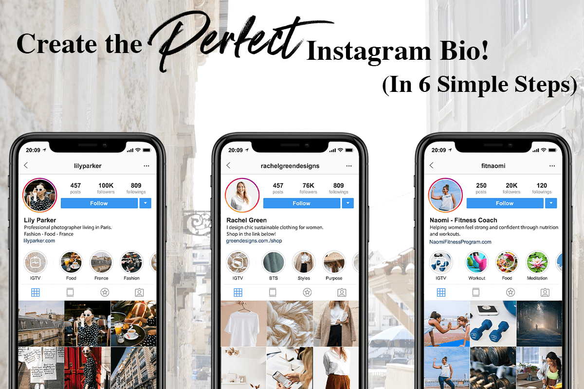 Create the Perfect Instagram Bio