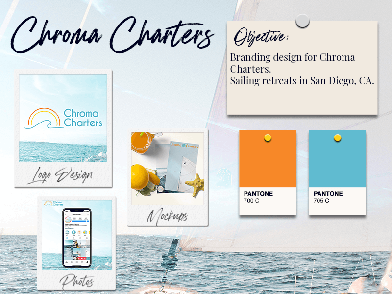 Chroma Charters Branding